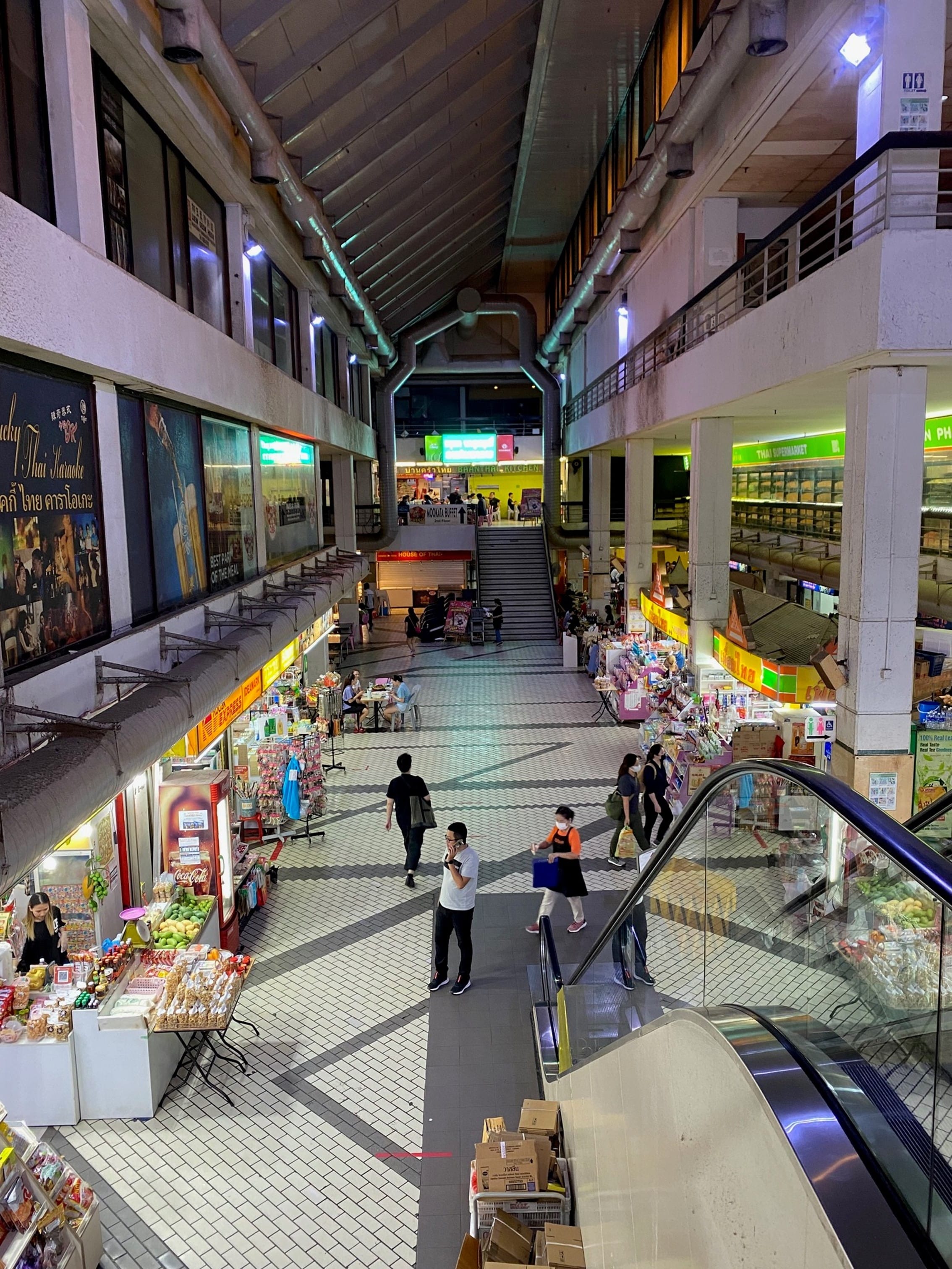 The ground floor atrium, 2022.